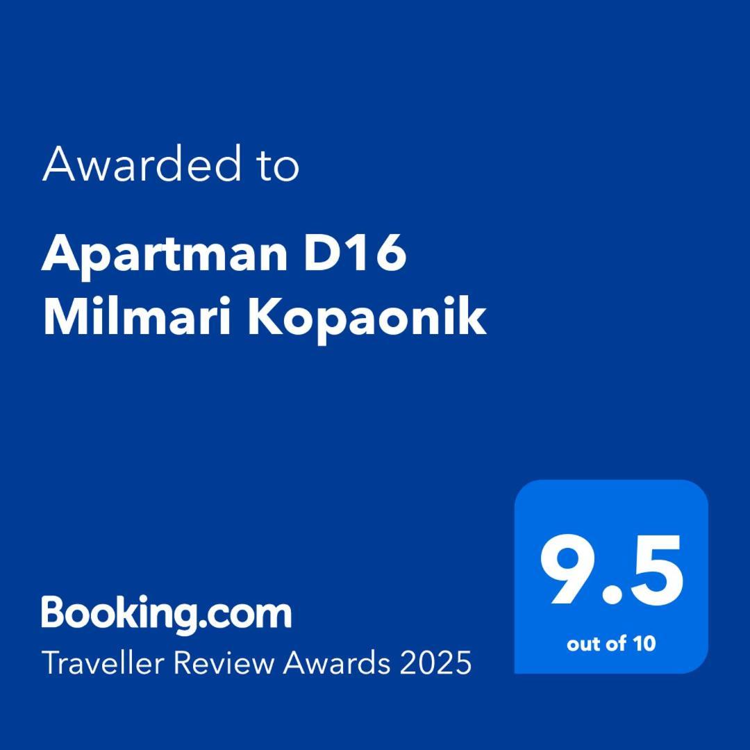 Apartman D16 Milmari Kopaonik Zewnętrze zdjęcie